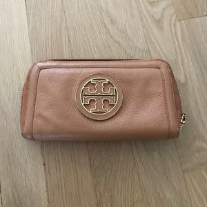 Tory Burch camel wallet
